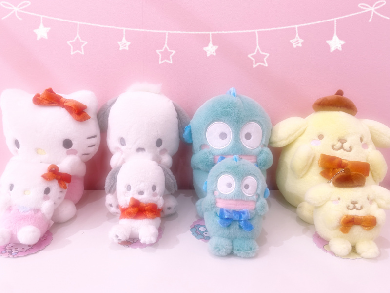 ハローキティぬいぐるみほっぺぎゅ〜シリーズ