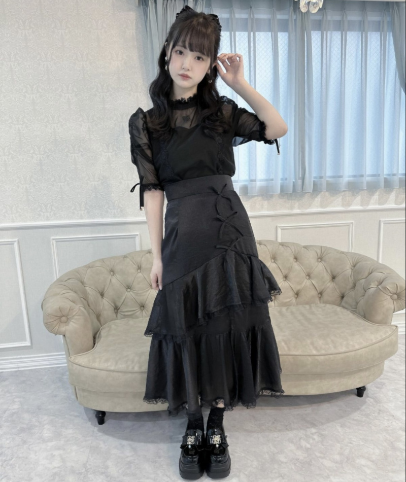 ティアード マーメード フリル  ロングスカート ショップニュース｜EST エスト｜大阪・梅田のショッピングモール