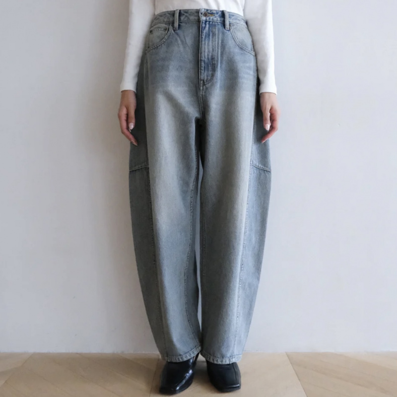 シールームリン Roundishルーズ SRN03 ヴィンテージブルー 23