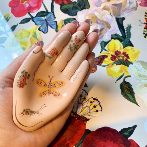 Nathalie Lete　ナタリーレテ　ハンドトレイ Nathalie lete ナタリーレテ 陶器 ハンドトレイ | kizzifabric