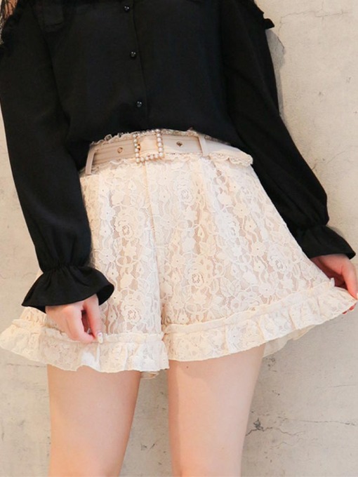 商品情報 パールバックルレースショートパンツ Est エスト 大阪 梅田のショッピングモール