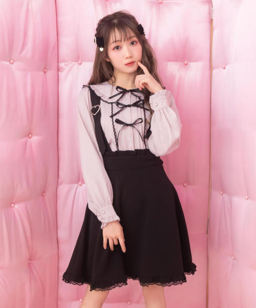 商品情報 ハートバックルサス付きフレアスカート Est エスト 大阪 梅田のショッピングモール